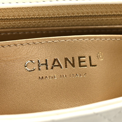 Chanel Lambskin Quilted Mini Pearl Crush Flap White 7 of 9