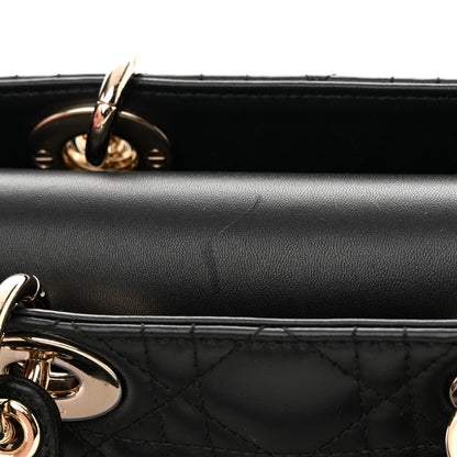 Christian Dior Lambskin Cannage Lady D-Joy Black 11 of 11