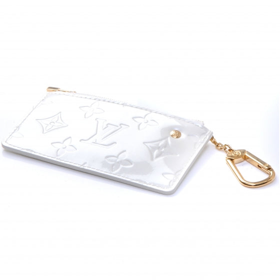 Louis Vuitton Vernis Key Pouch Perle 4 of 6