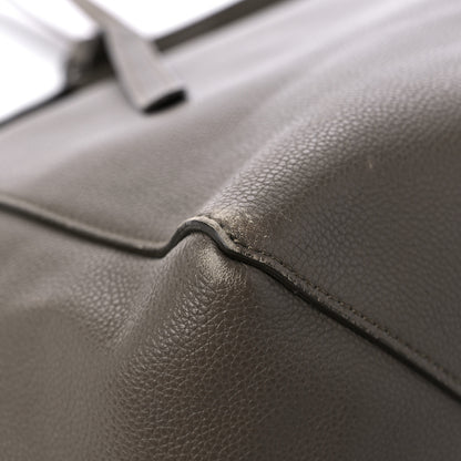 Celine Soft Grained Calfskin Small Belt Cabas Phantom Taupe 7 of 16