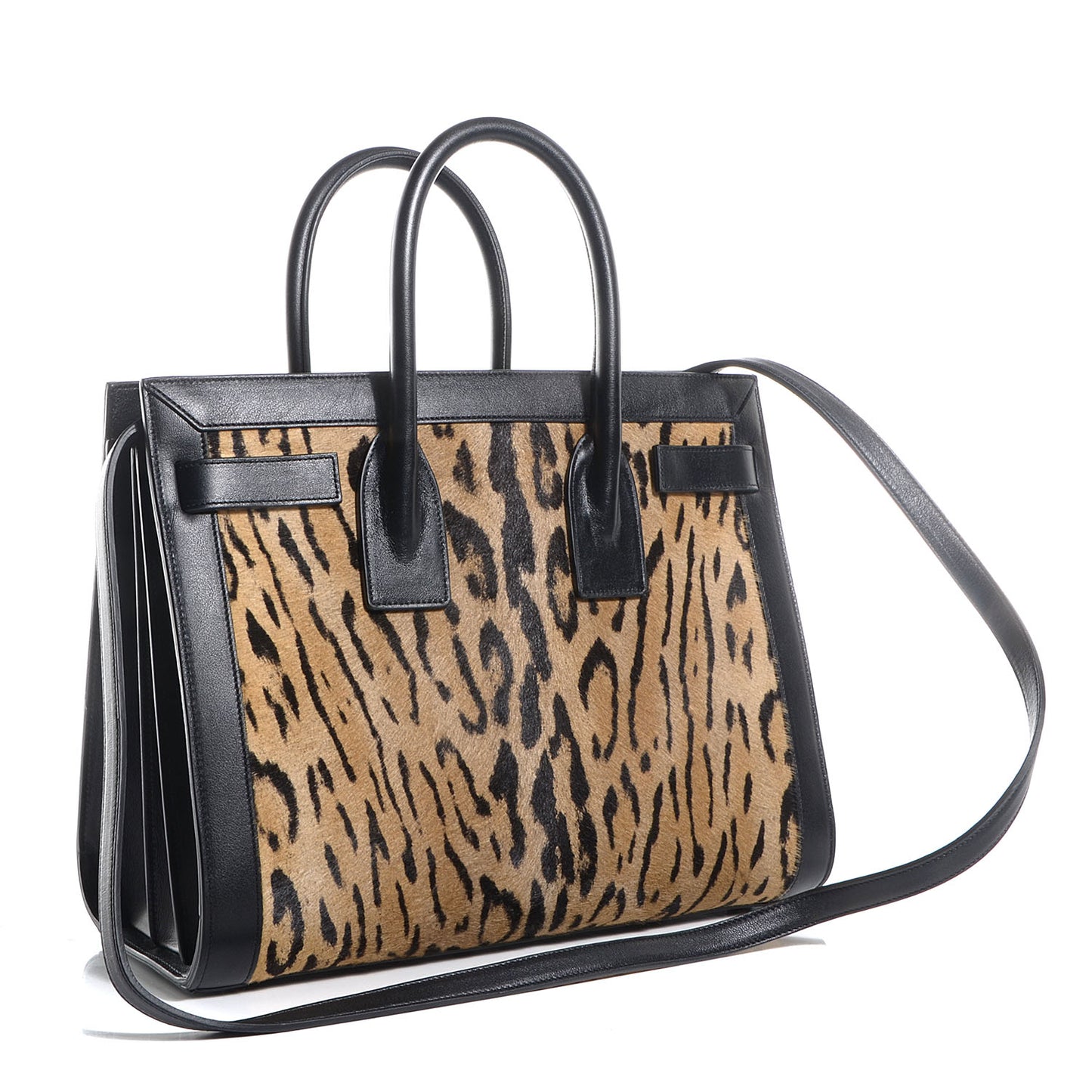 Calf Hair Small Sac De Jour Leopard