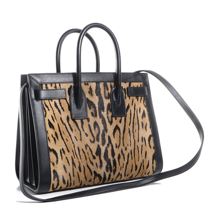 Saint Laurent Calf Hair Small Sac De Jour Leopard 3 of 8