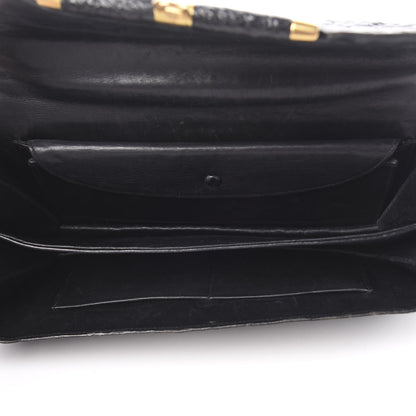 Hermes Ostrich Palonnier Bag Black 5 of 19