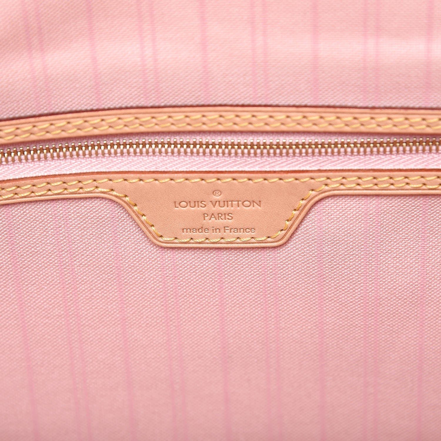 Louis Vuitton Damier Azur Delightful PM Rose Ballerine 6 of 7