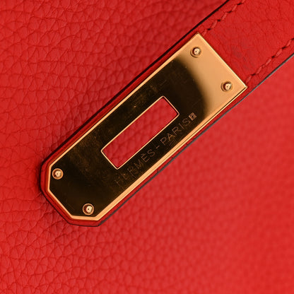 Hermes Togo Birkin 30 Rouge Tomate 12 of 15