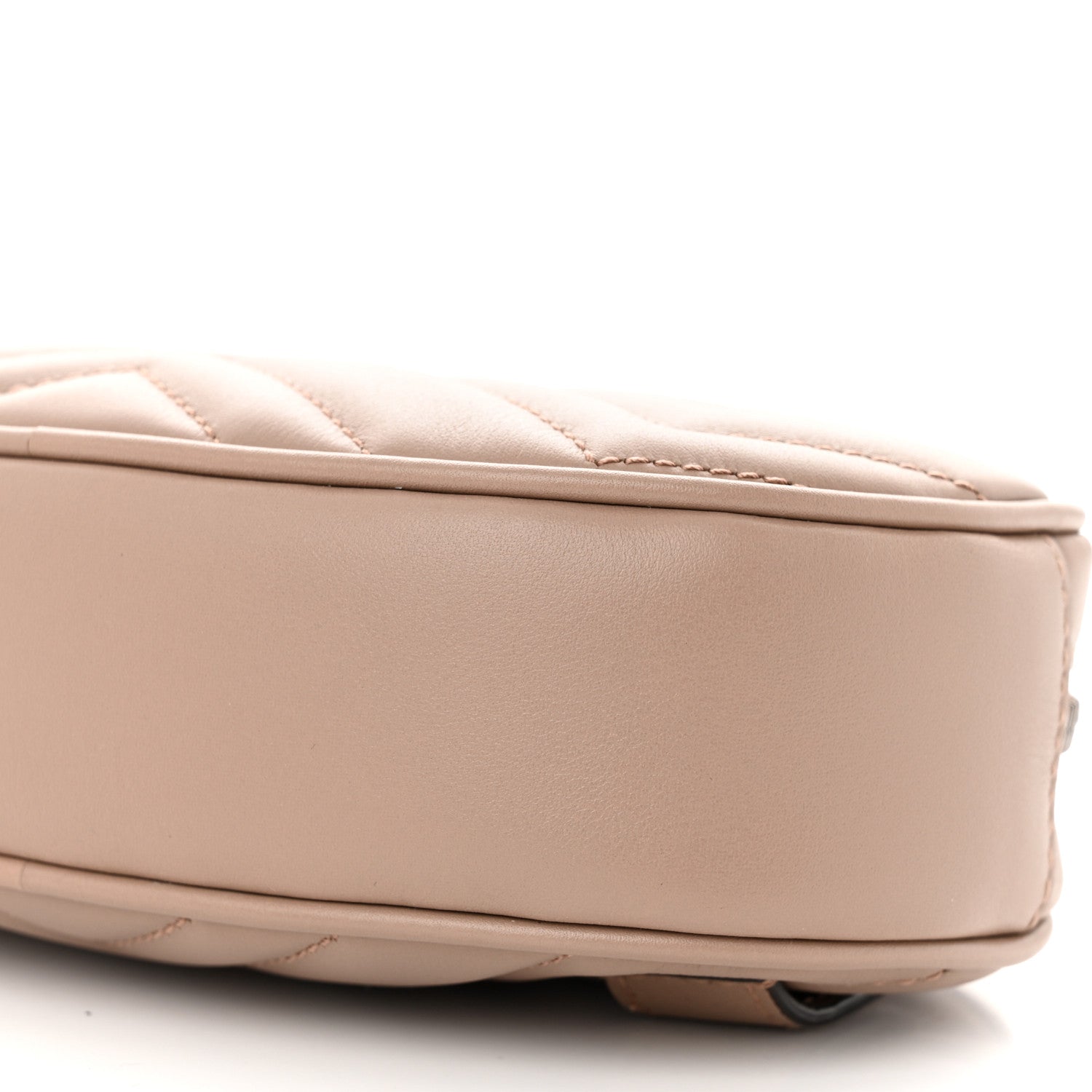 Gucci Calfskin Matelasse GG Marmont Belt Bag 95 38 Porcelain Rose 10 of 10