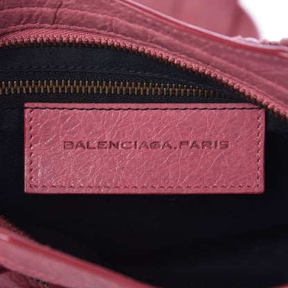 Balenciaga Agneau Classic Hardware Mini City Rose Bombon Raspberry 6 of 15