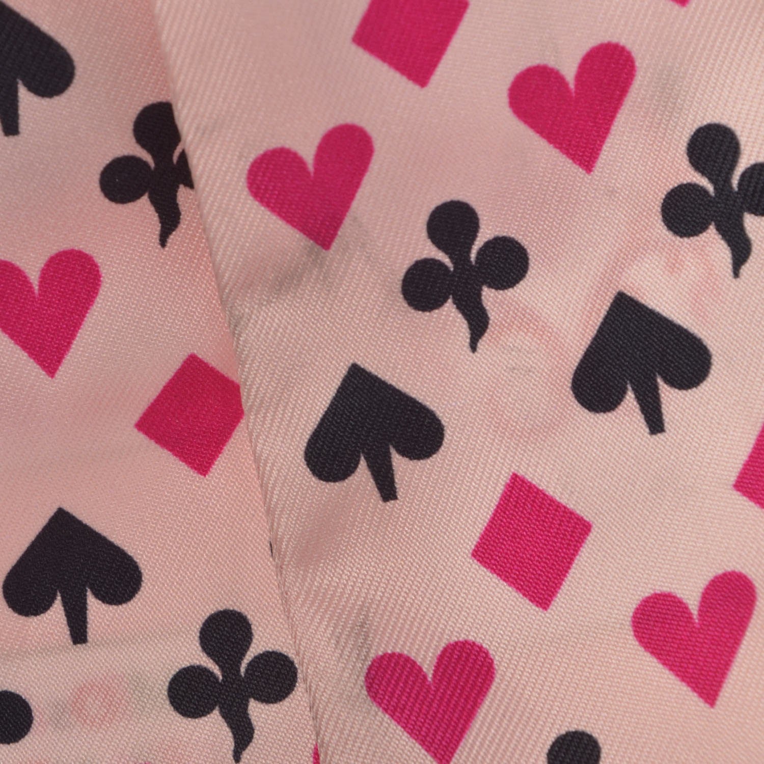 Hermes Silk Jeu de Cartes Twilly Rose Nacre Fuchsia Rouge 7 of 7