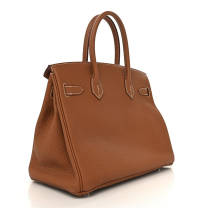 Hermes Togo BIRKIN 30 Gold 3 of 13
