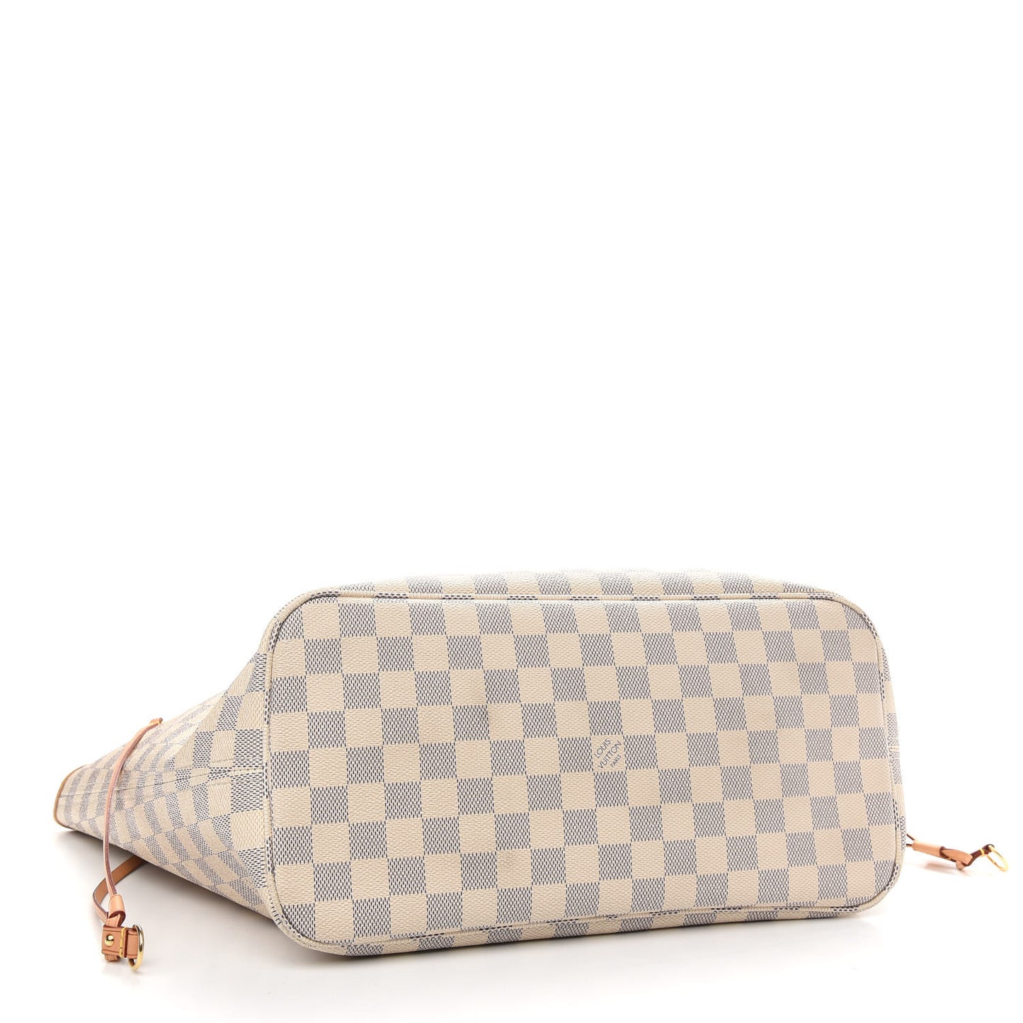 Damier Azur Neo Neverfull MM Rose Ballerine