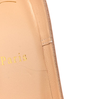 Christian Louboutin Patent So Kate 120 Pumps 36 Nude 9 of 10