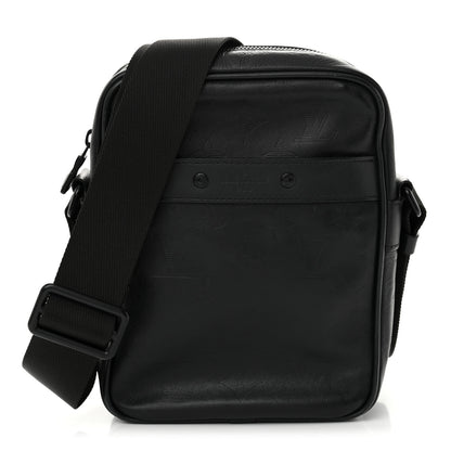 Louis Vuitton Calfskin Monogram Shadow Danube PM Black 1 of 10
