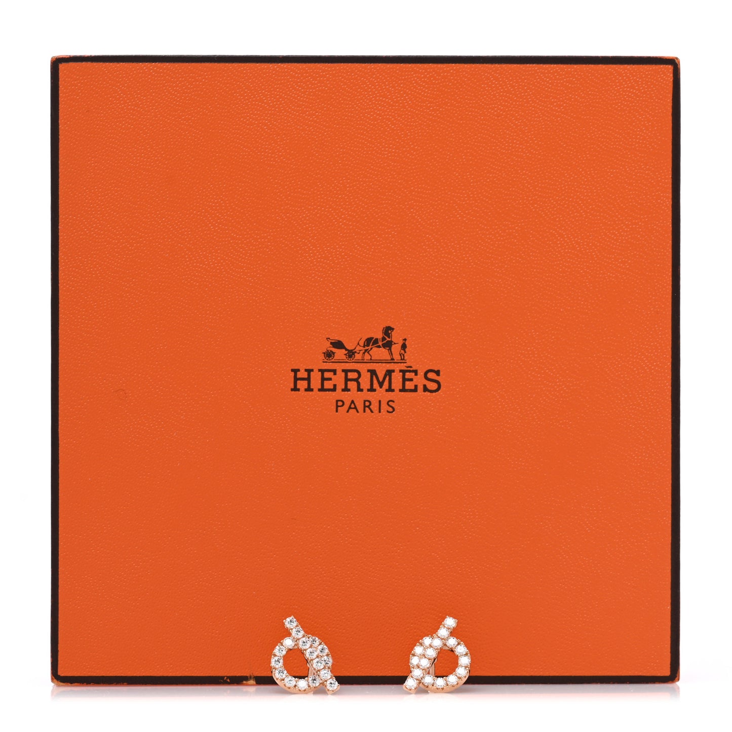 18K Rose Gold Diamond Finesse Earrings