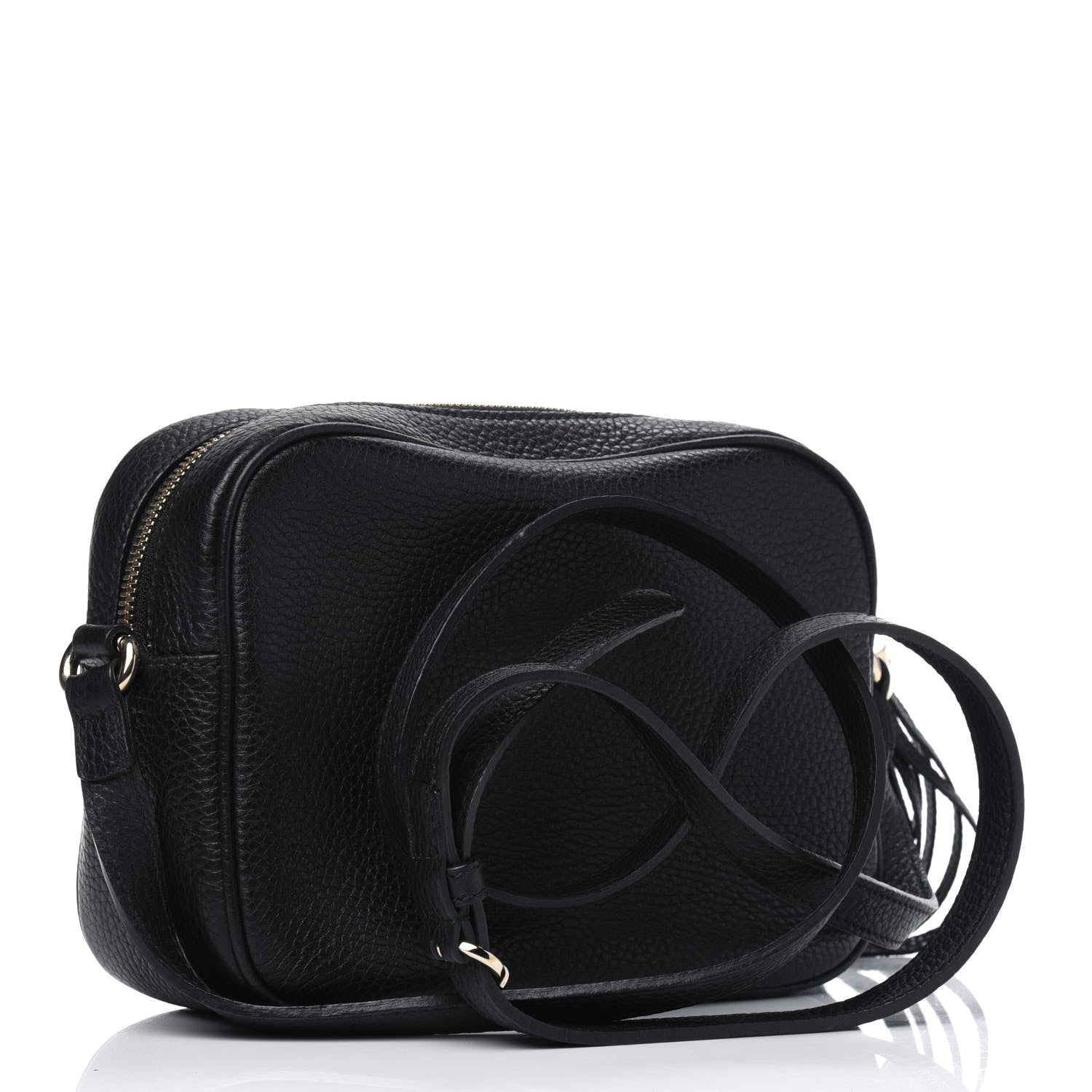 Gucci Pebbled Calfskin Small Soho Disco Bag Black 2 of 5