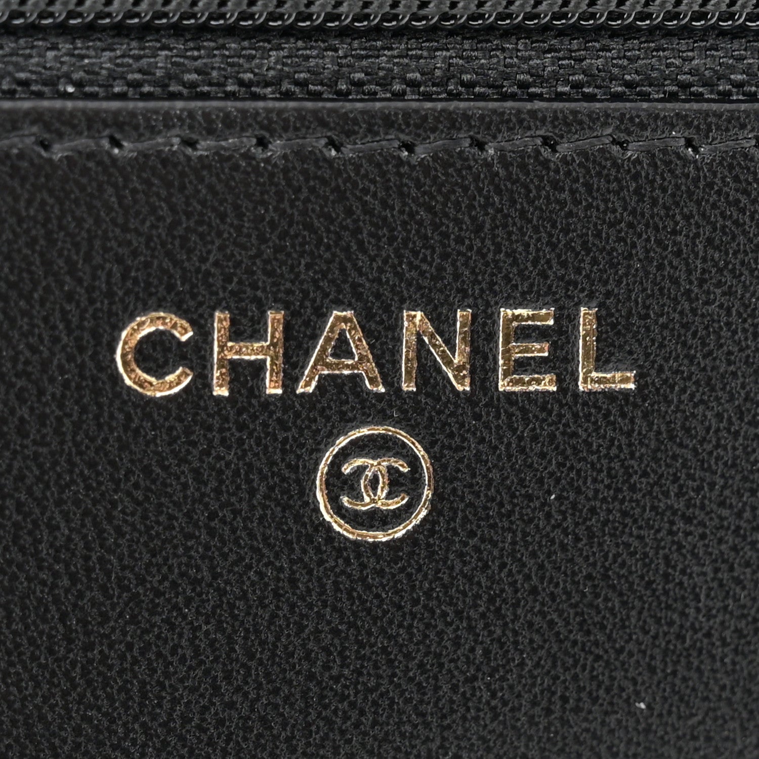 Chanel Lambskin Quilted Trendy CC Wallet On Chain WOC Black 6 of 11