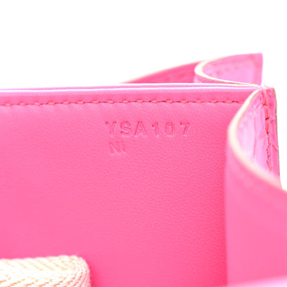 Hermes Matte Alligator Constance 24 Rose Shocking 7 of 11
