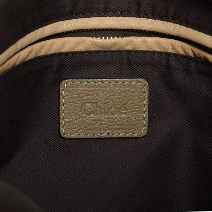 Chloe Python Large Paraty Sand 6 of 10