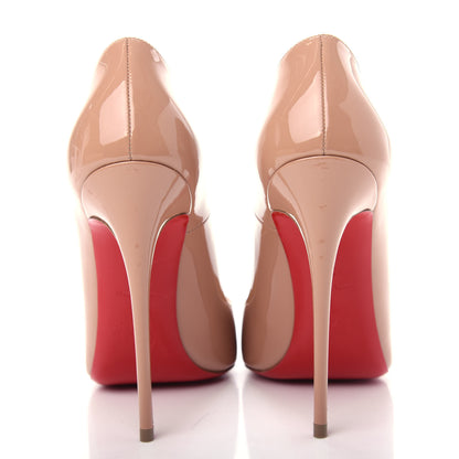 Christian Louboutin Patent So Kate 120 Pumps 38 Nude 7 of 10