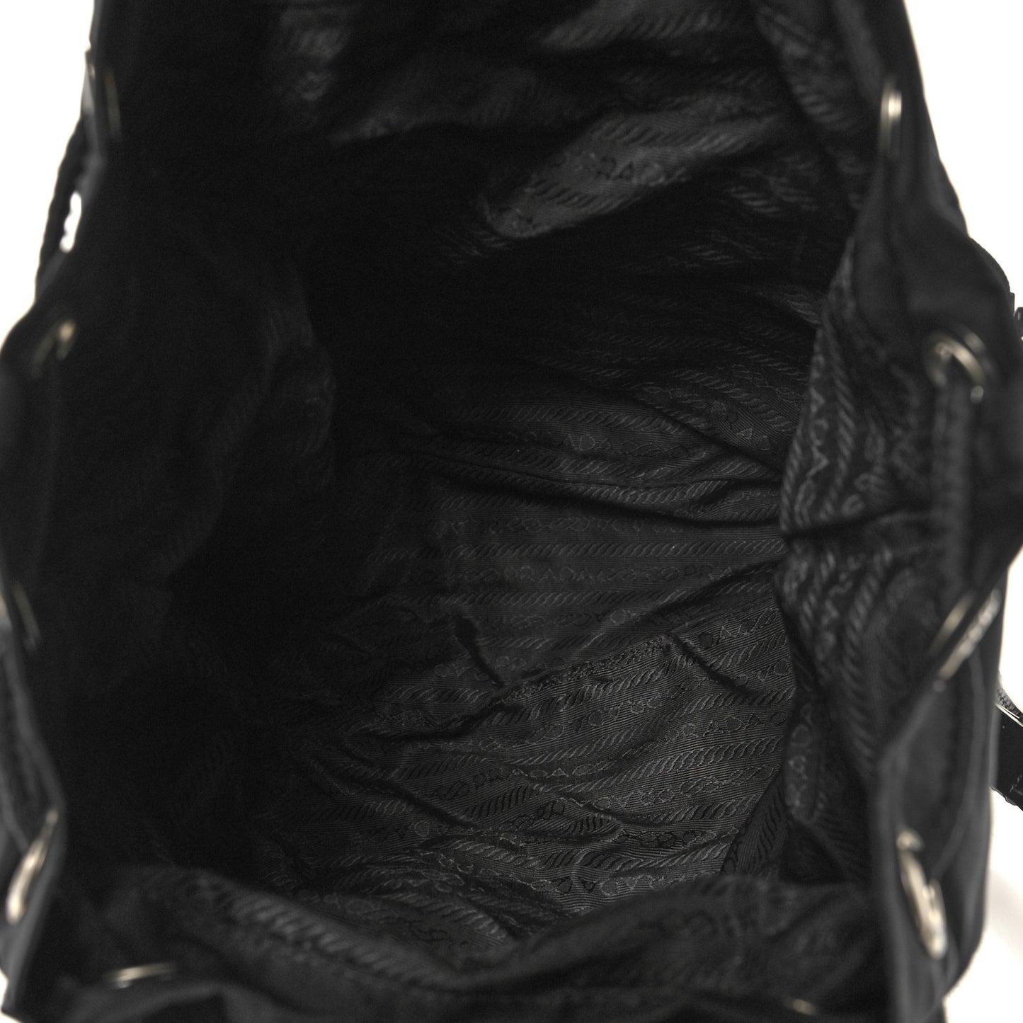 Nylon Vela Small Backpack Black