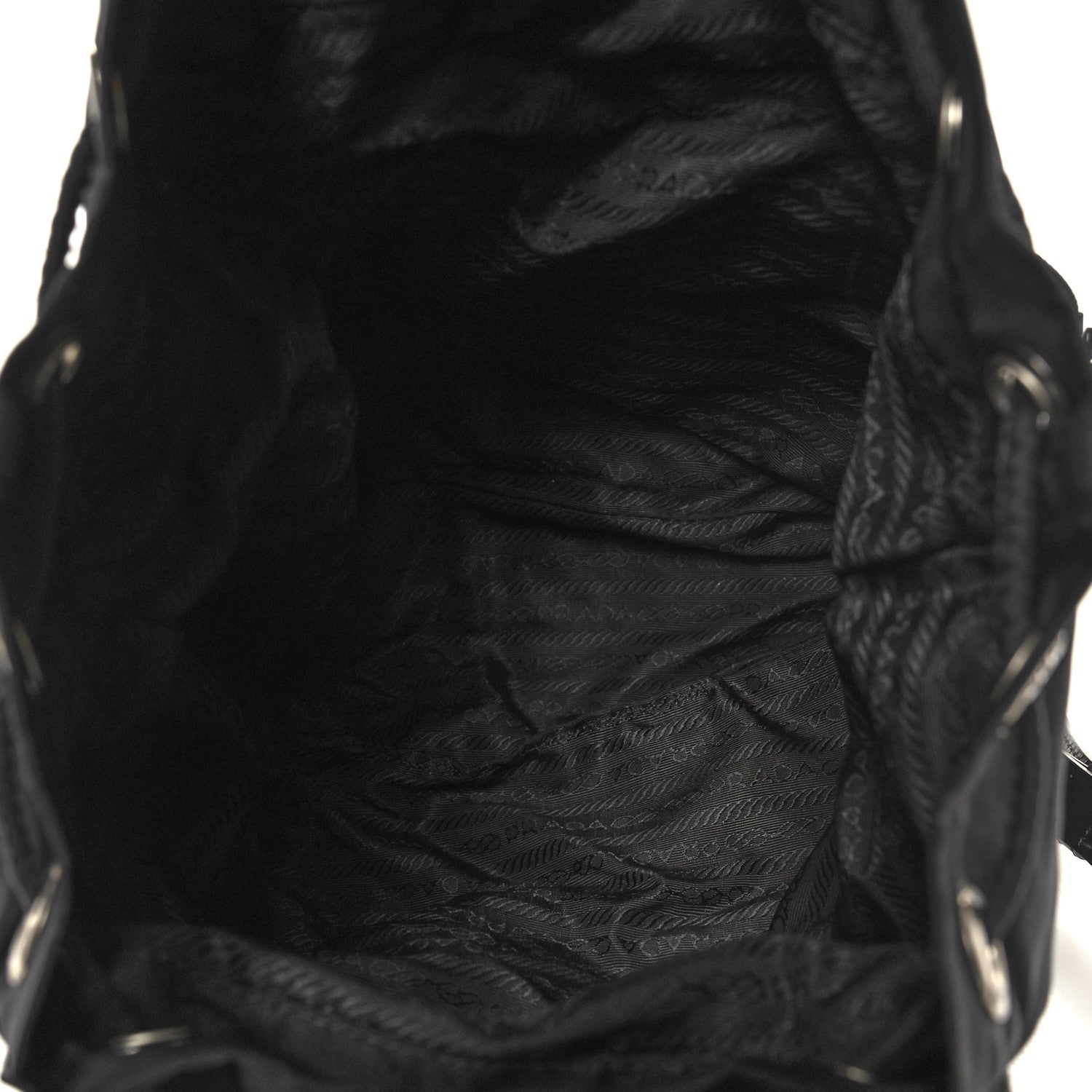 Prada Nylon Vela Small Backpack Black 5 of 10