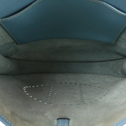Hermes Epsom Evelyne PM Blue Jean 5 of 14