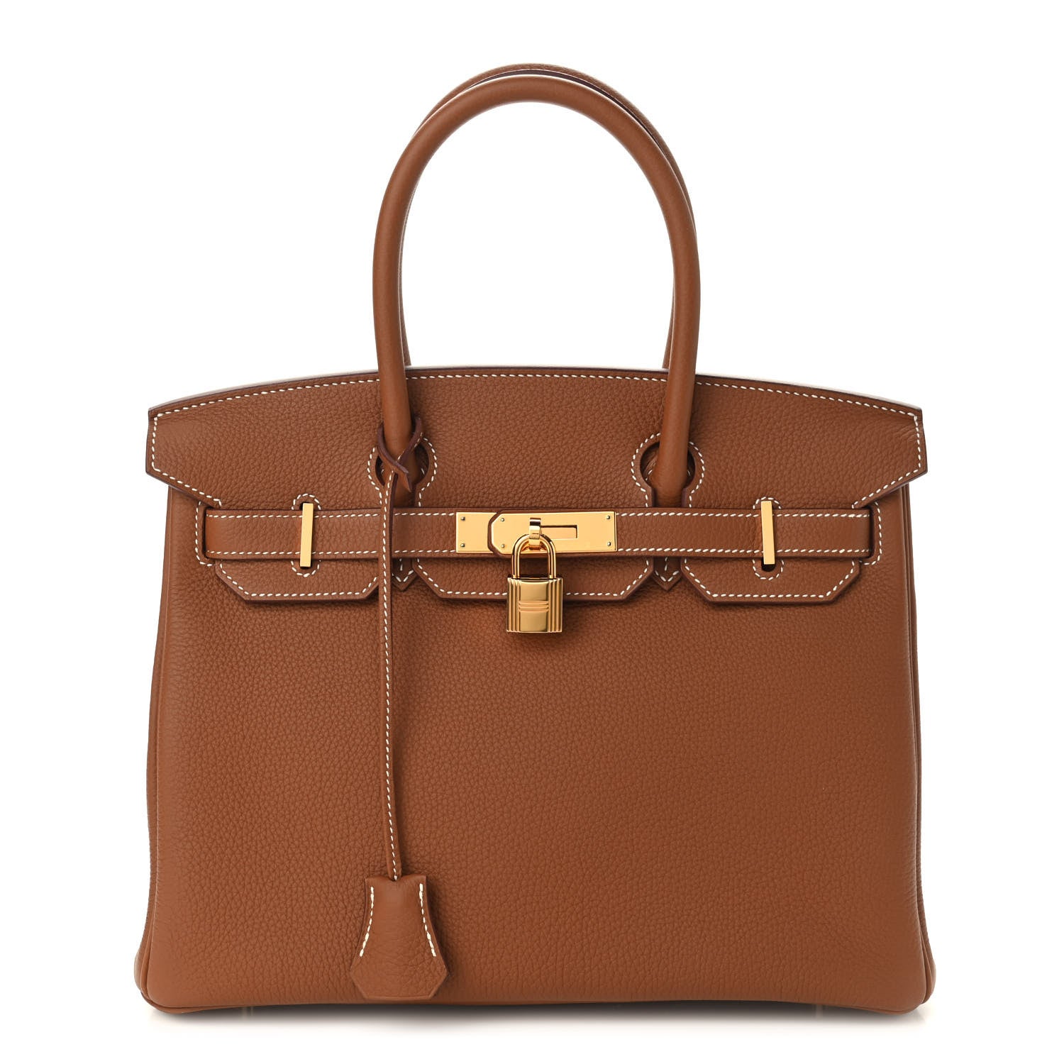 Hermes Togo Birkin 30 Gold 1 of 9