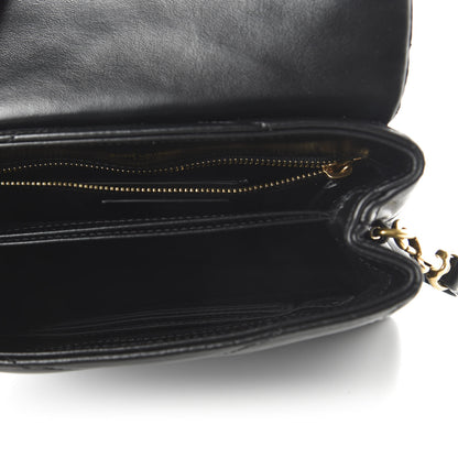 Saint Laurent Calfskin Y Quilted Monogram Toy Loulou Crossbody Bag Black 5 of 10