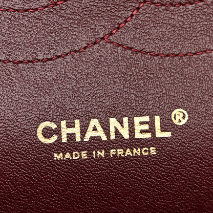 Chanel Lambskin Quilted Jumbo Double Flap Black 6 of 14