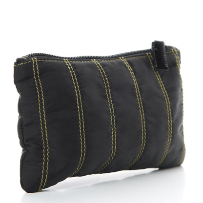 Prada Tessuto Nylon Cosmetic Pouch Black 3 of 7