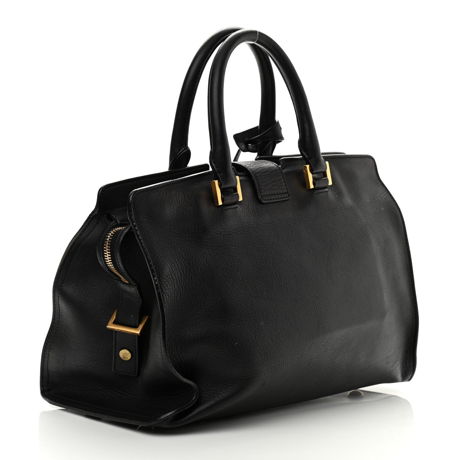 Saint Laurent Calfskin Small Classic Y Cabas Black 3 of 11