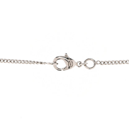 Chanel Large Baroque CC Necklace Silver 5 of 6
