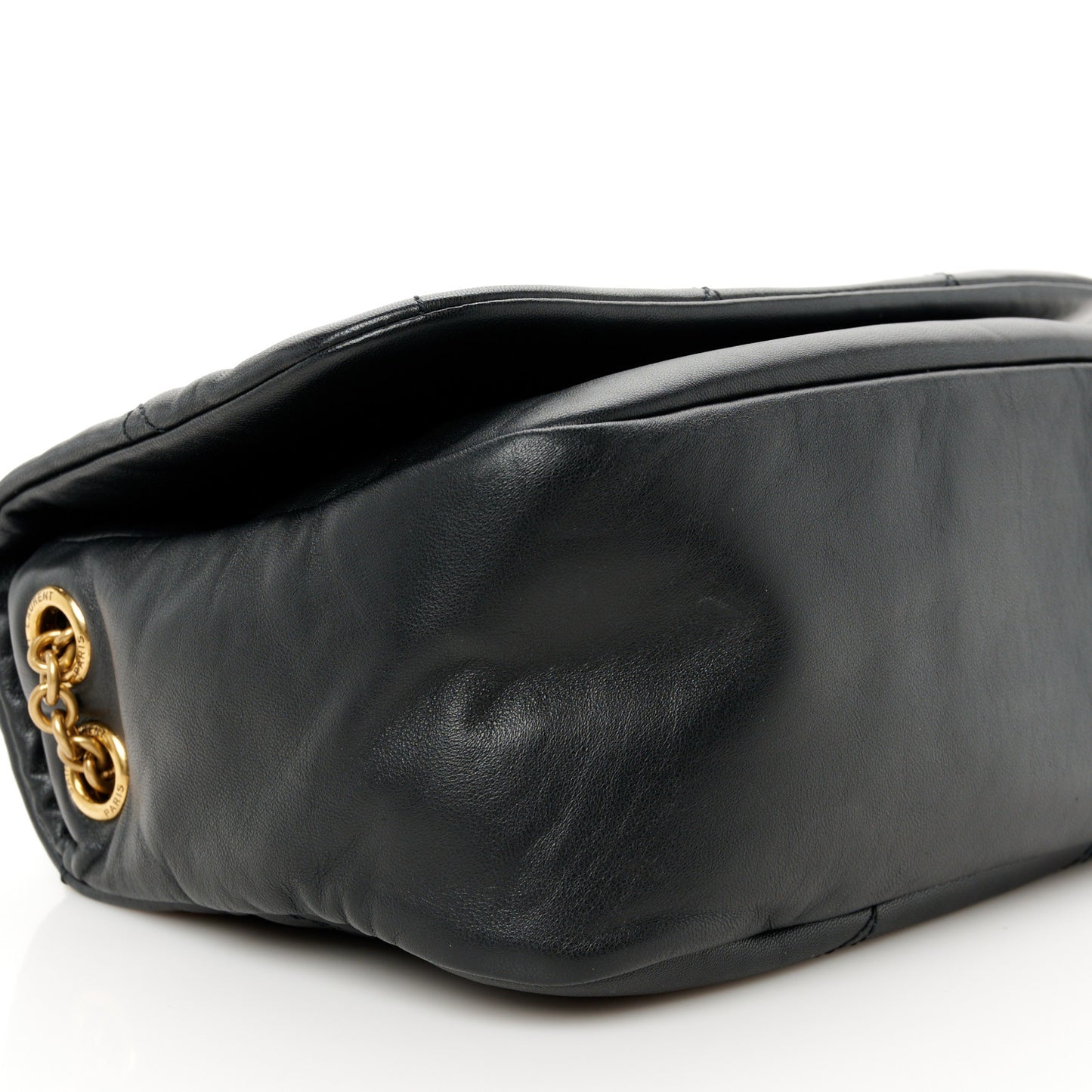 Lambskin Matelasse Monogram Small Jamie 4.3 Black