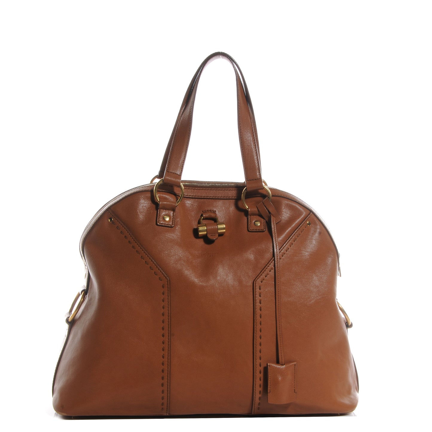 Leather Oversized Muse Tan
