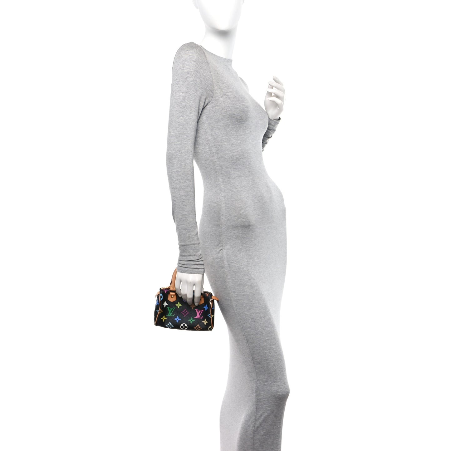 Monogram Multicolor Mini Sac HL Speedy Black