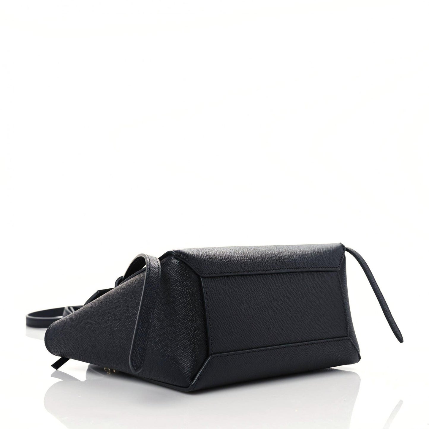 Grained Calfskin Nano Belt Bag Black