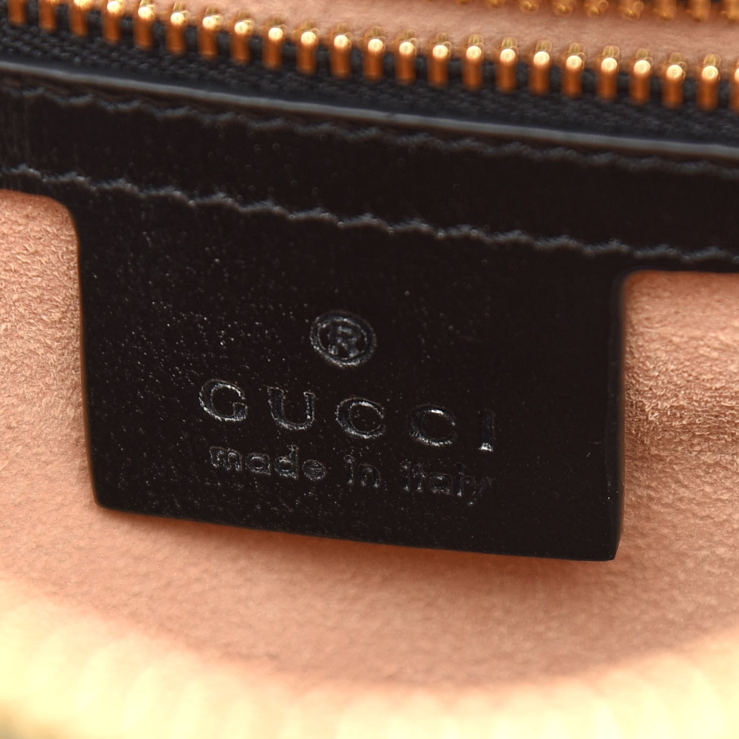 Gucci Textured Calfskin Small Horsebit 1955 Shoulder Bag Black 6 of 9