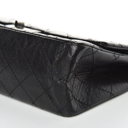 Chanel Aged Calfskin Quilted 2.55 Reissue 226 Flap Black 9 of 11