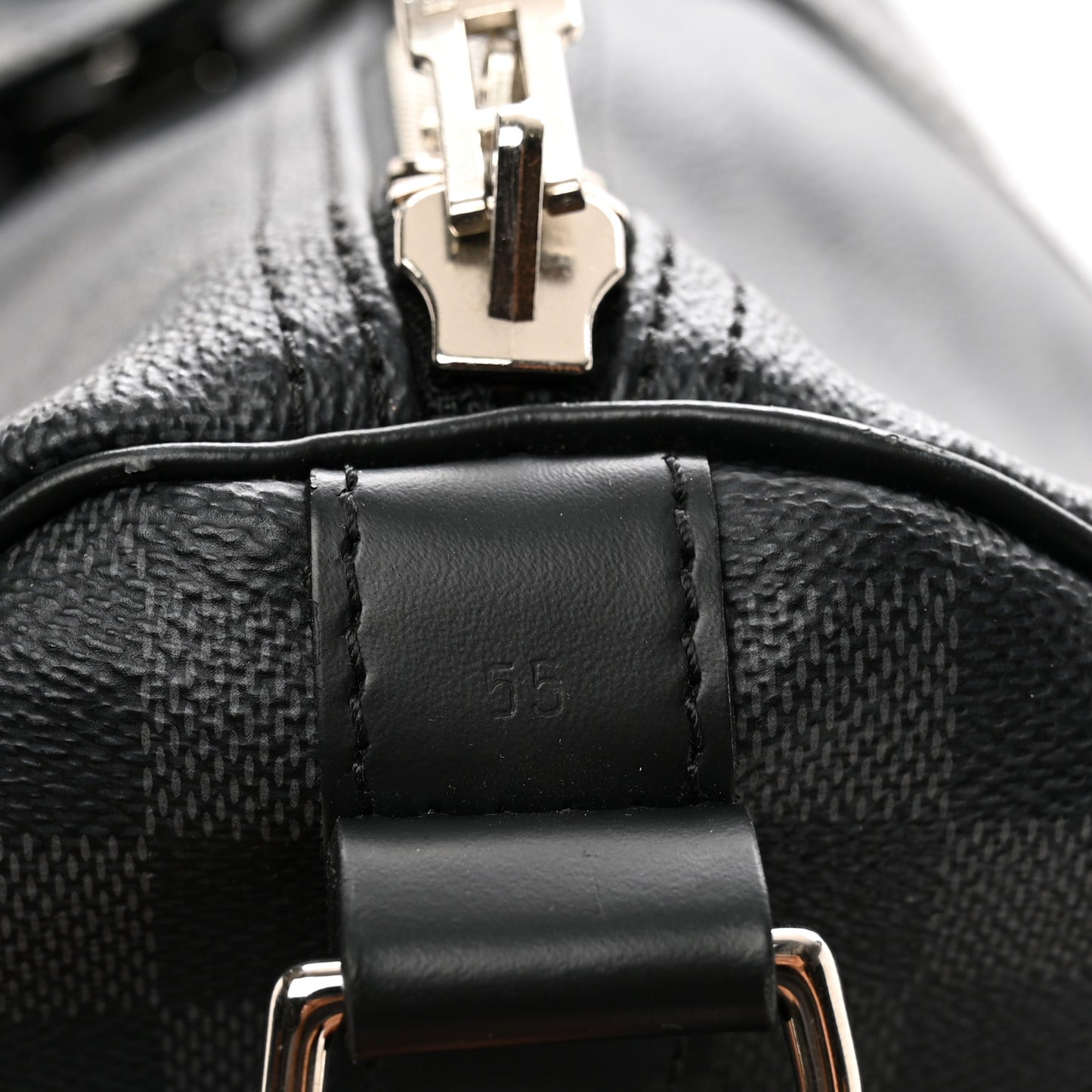 Damier Graphite Keepall Bandouliere 55