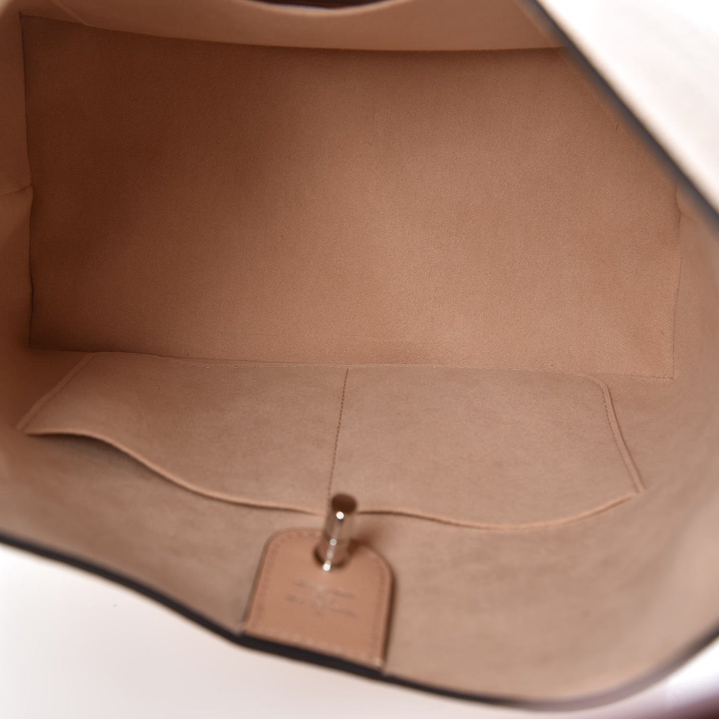 Calfskin Lockme Hobo Beige