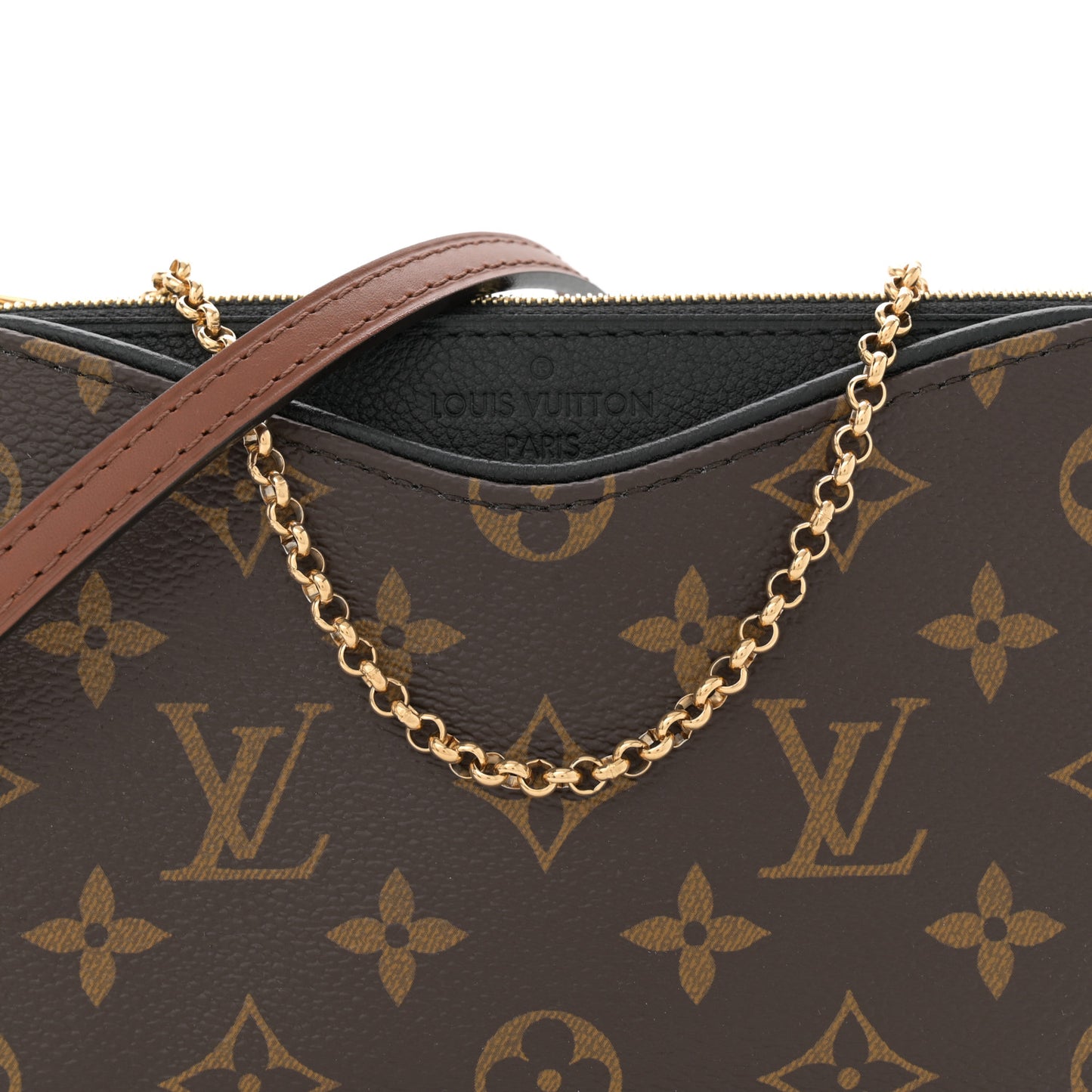 Monogram Pallas Clutch Black