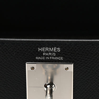 Hermes Epsom Kelly Sellier 28 Black 5 of 9