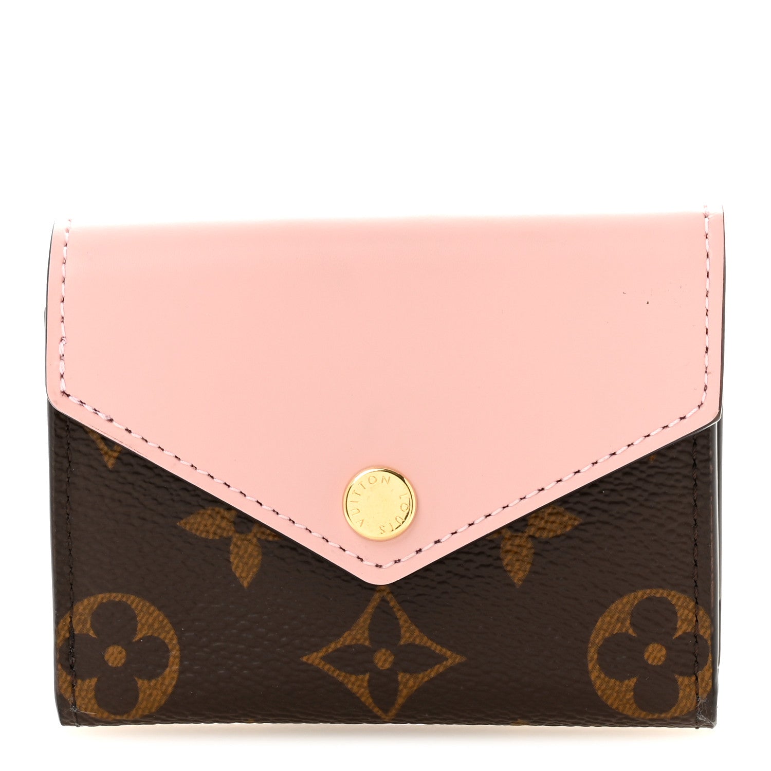 Louis Vuitton Monogram Zoe Wallet Rose Ballerine 1 of 7