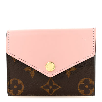 Louis Vuitton Monogram Zoe Wallet Rose Ballerine 1 of 7