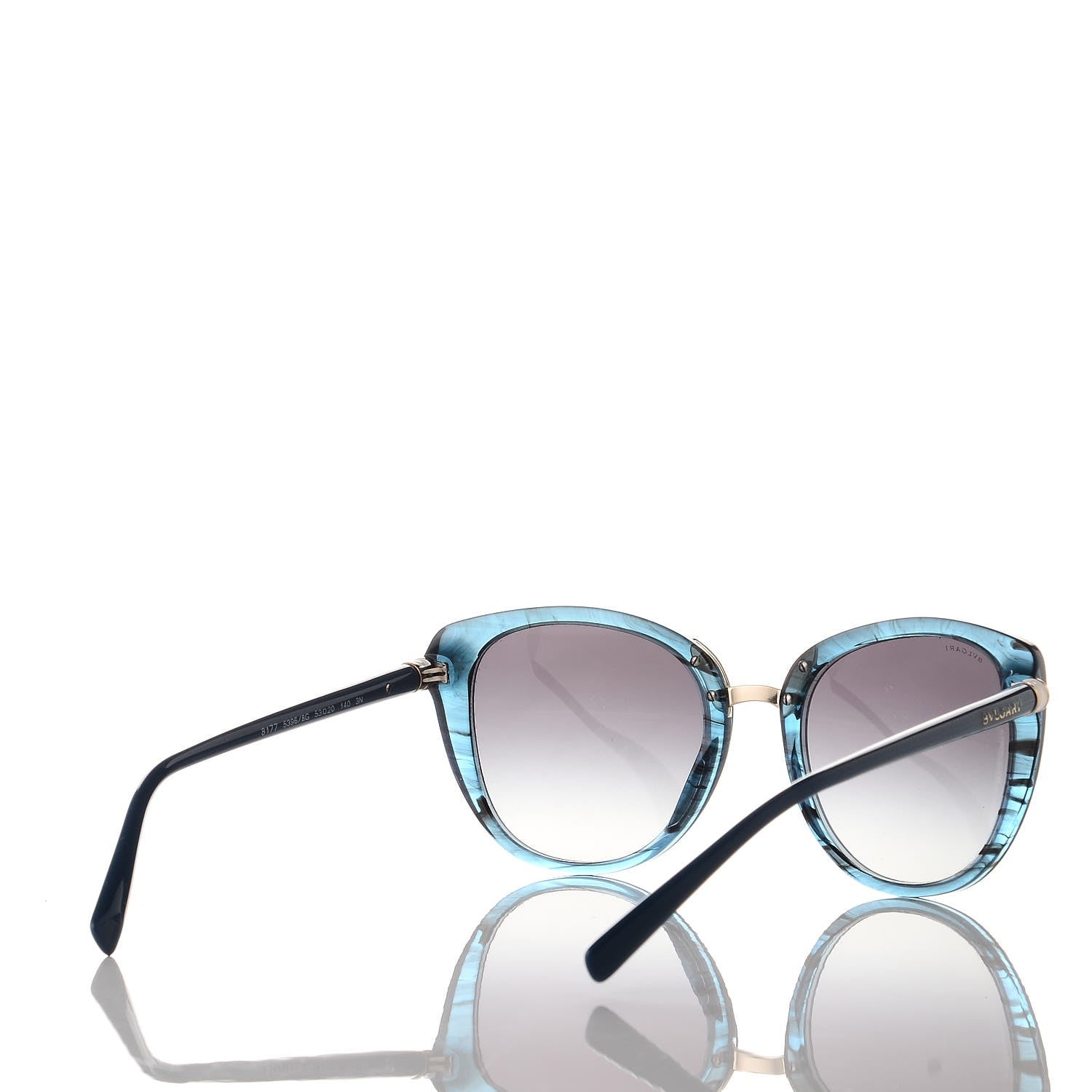 Bulgari BVLGARI Cat Eye Sunglasses 5396-8G Blue 4 of 8