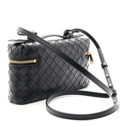 Bottega Veneta Calfskin Intrecciato Bang Bang Vanity Case Nocturnal 3 of 10