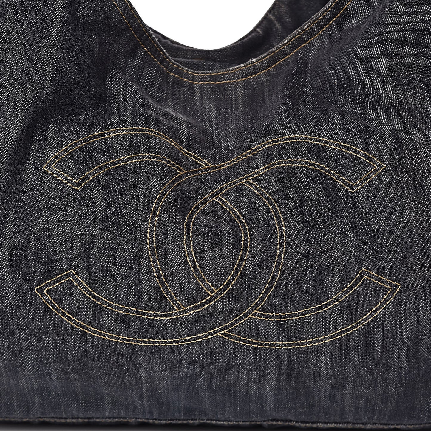 Denim XL Coco Cabas Tote Dark Blue