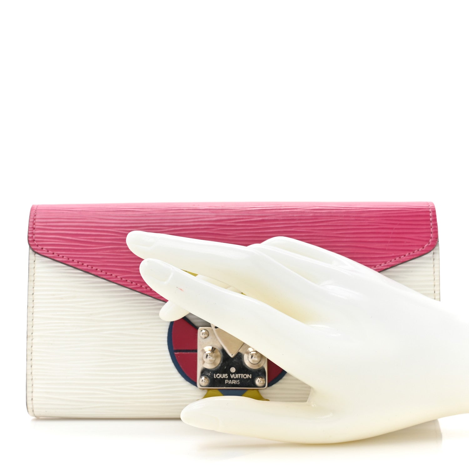 Louis Vuitton Epi Tribal Mask Sarah Wallet Pivoine 2 of 14