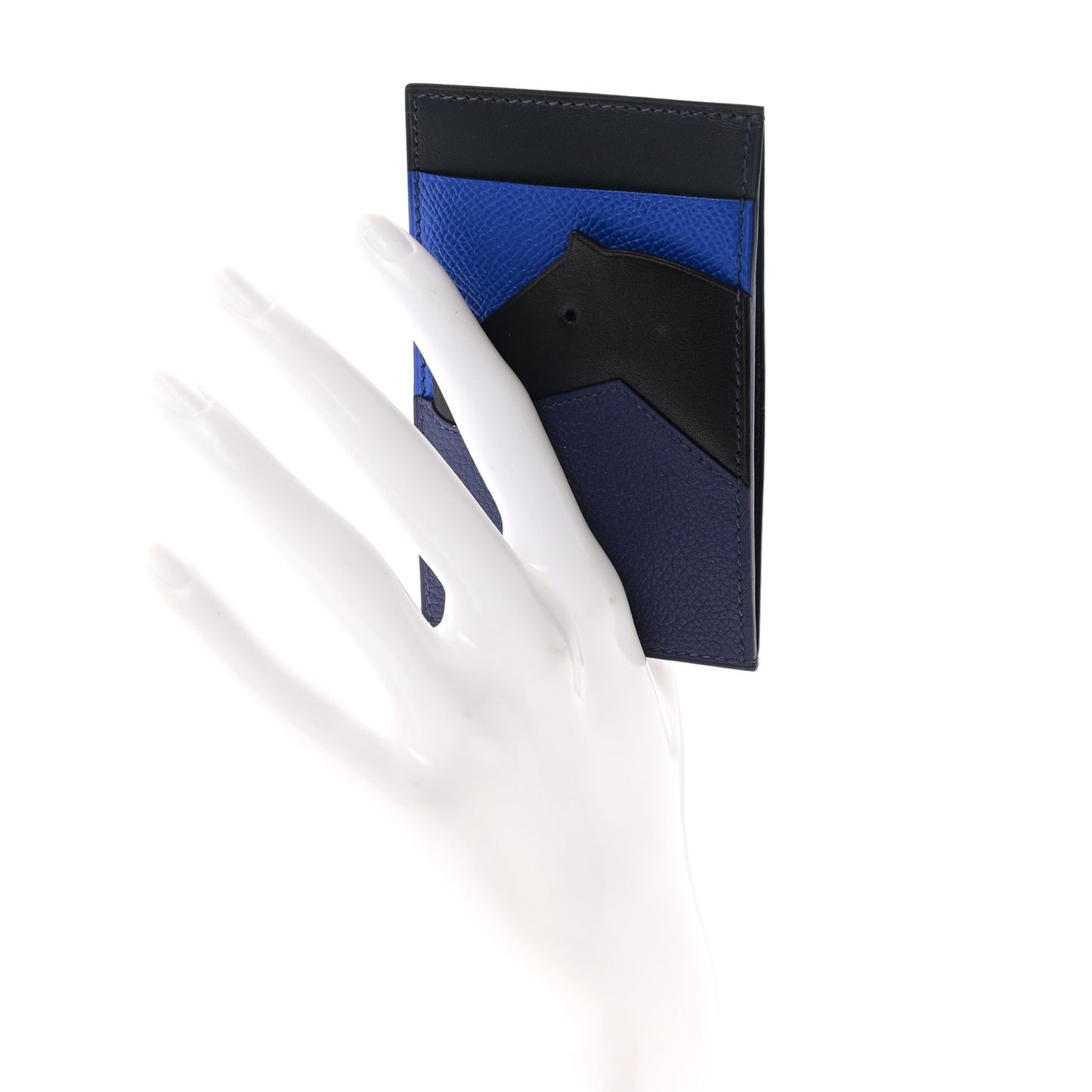 Epsom Evercalf Evercolor Sombrero Les Petits Chevaux Card Holder Bleu Encre Indigo