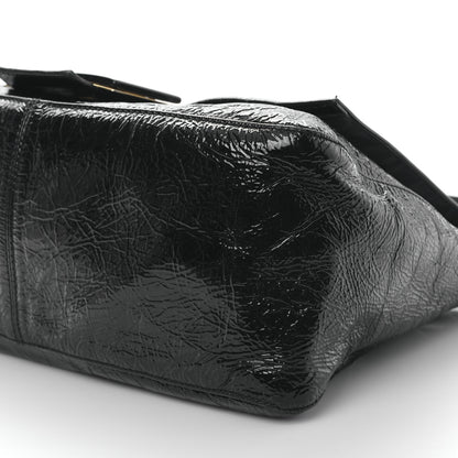 Fendi Patent Chamois Big Mama Baguette Black 9 of 9