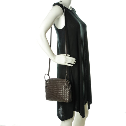 Bottega Veneta Nappa Intrecciato Crossbody Messenger Ebano 2 of 8